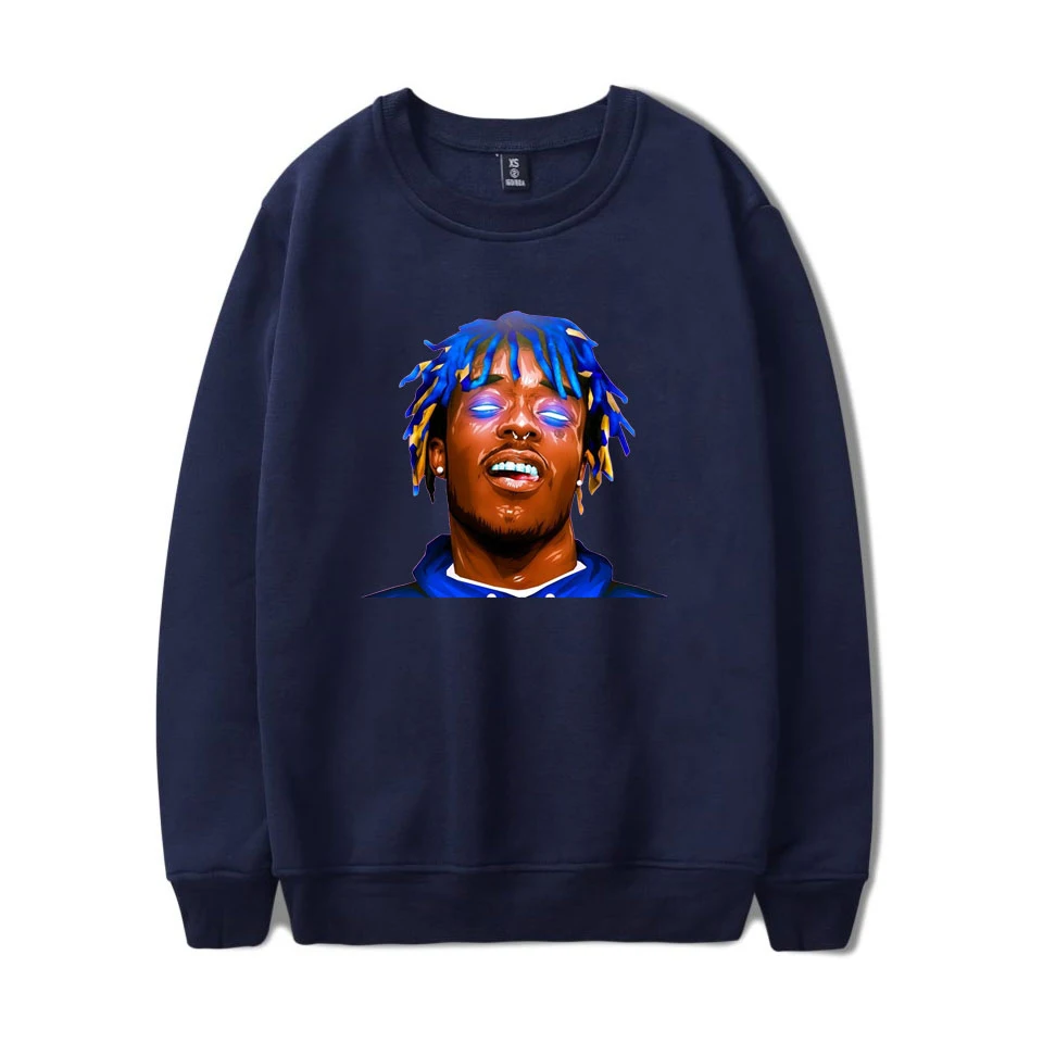 Женская/мужская Толстовка LIL UZI VERT Повседневная Уличная одежда в стиле хип хоп с