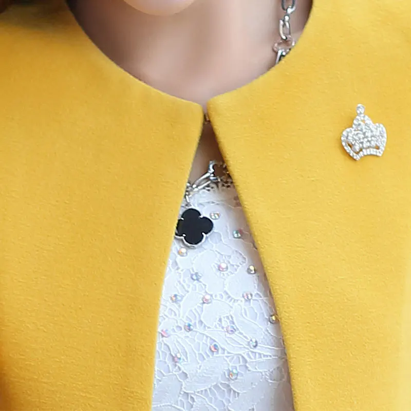 Женское тонкое шерстяное пальто с круглым вырезом однотонная ветровка длинным