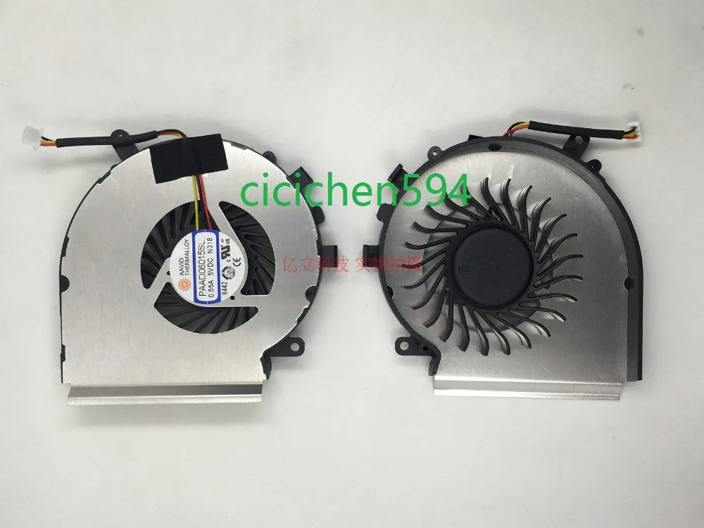 Кулер вентилятор/радиатор для MSI GE62 6QC 6QD 6QE 6QF 6QL GL62 PAAD06015SL N317 N318 Процессор GPU радиатор E322500039CA910F26001880