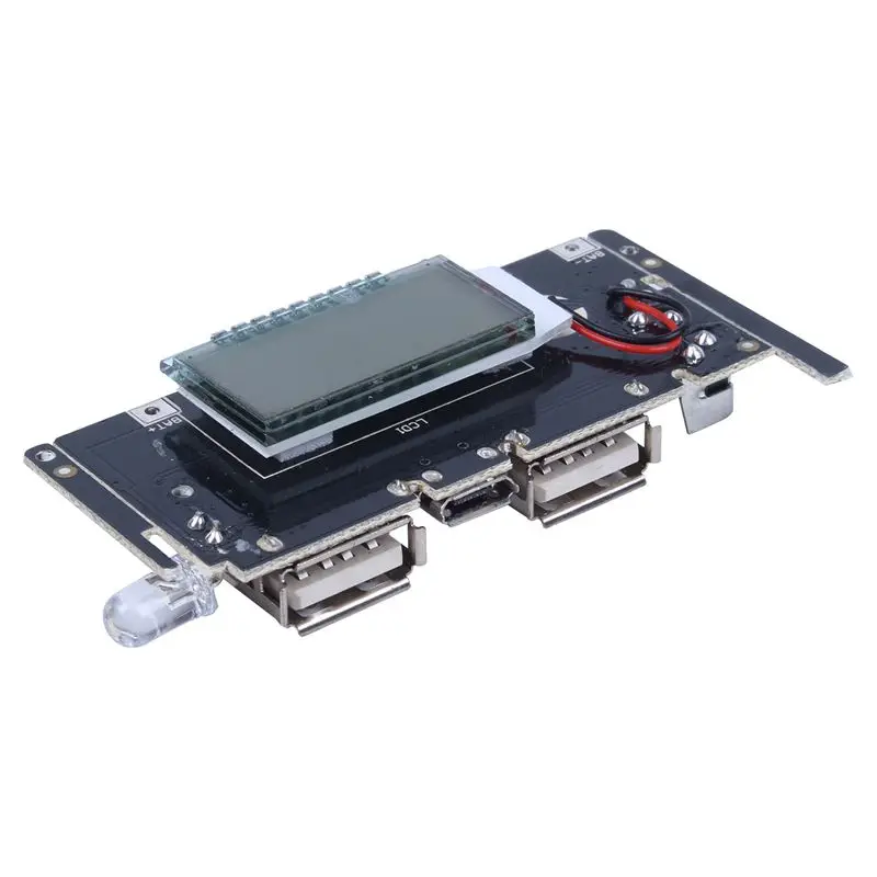 Двойной USB 5V 1A 2.1A мобильный Банк питания 18650 зарядное устройство PCB модуль платы |