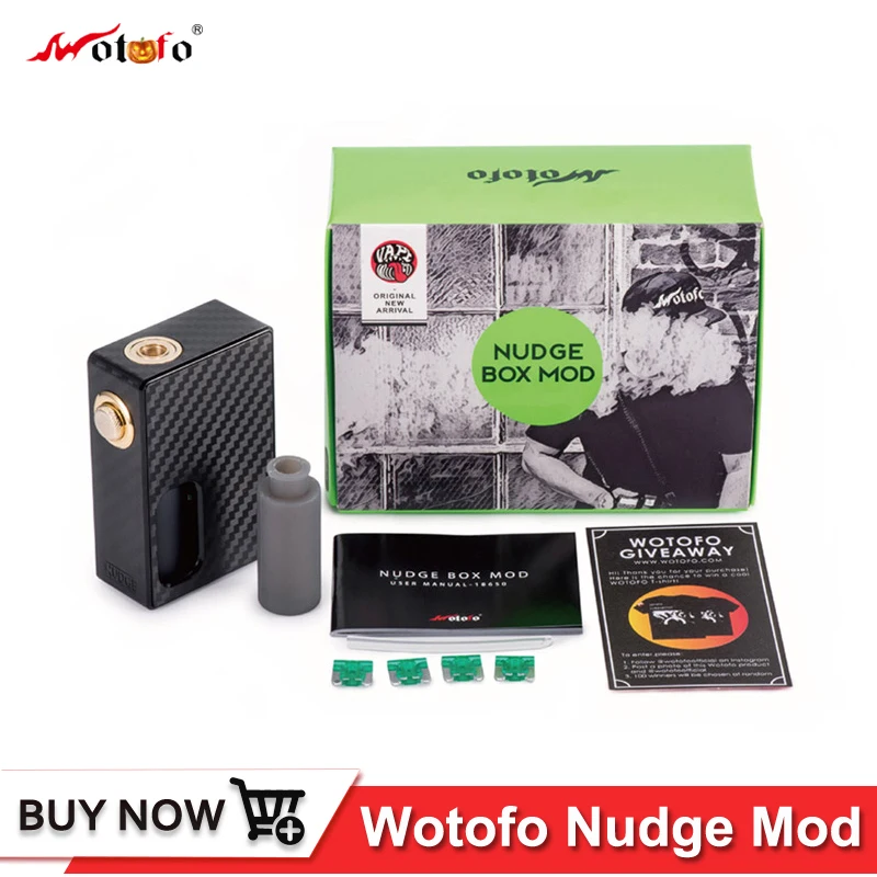Оригинальный wotofo подтолкнуть поле mod электронных сигарет 7 мл силиконовые Еда