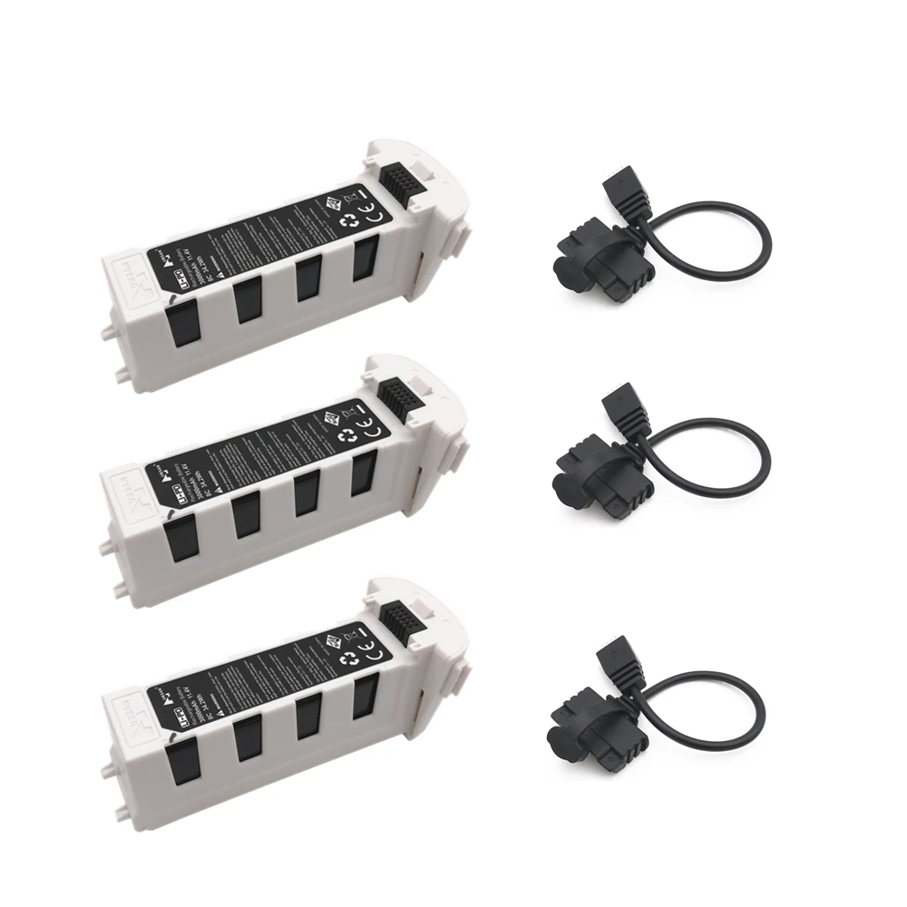 

Hubsan H117S Zino Battery GPS RC Drone Quadcopter Spare Parts 11.4V 3100mAh Intelligent Flight Battery with charger adapter