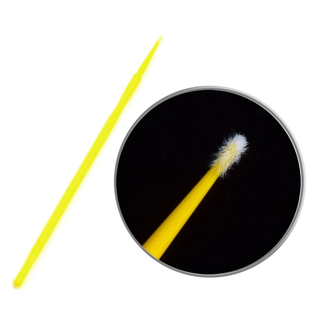 100 шт./лот прочные одноразовые Микро Кисти для ресниц тушь ватные щетки