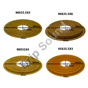 2 шт. 90x25, 590x3 195x25,5 мм, эластичная волна, громкий динамик, сабвуфер, аксессуары для ремонта динамиков, амортизатор паука