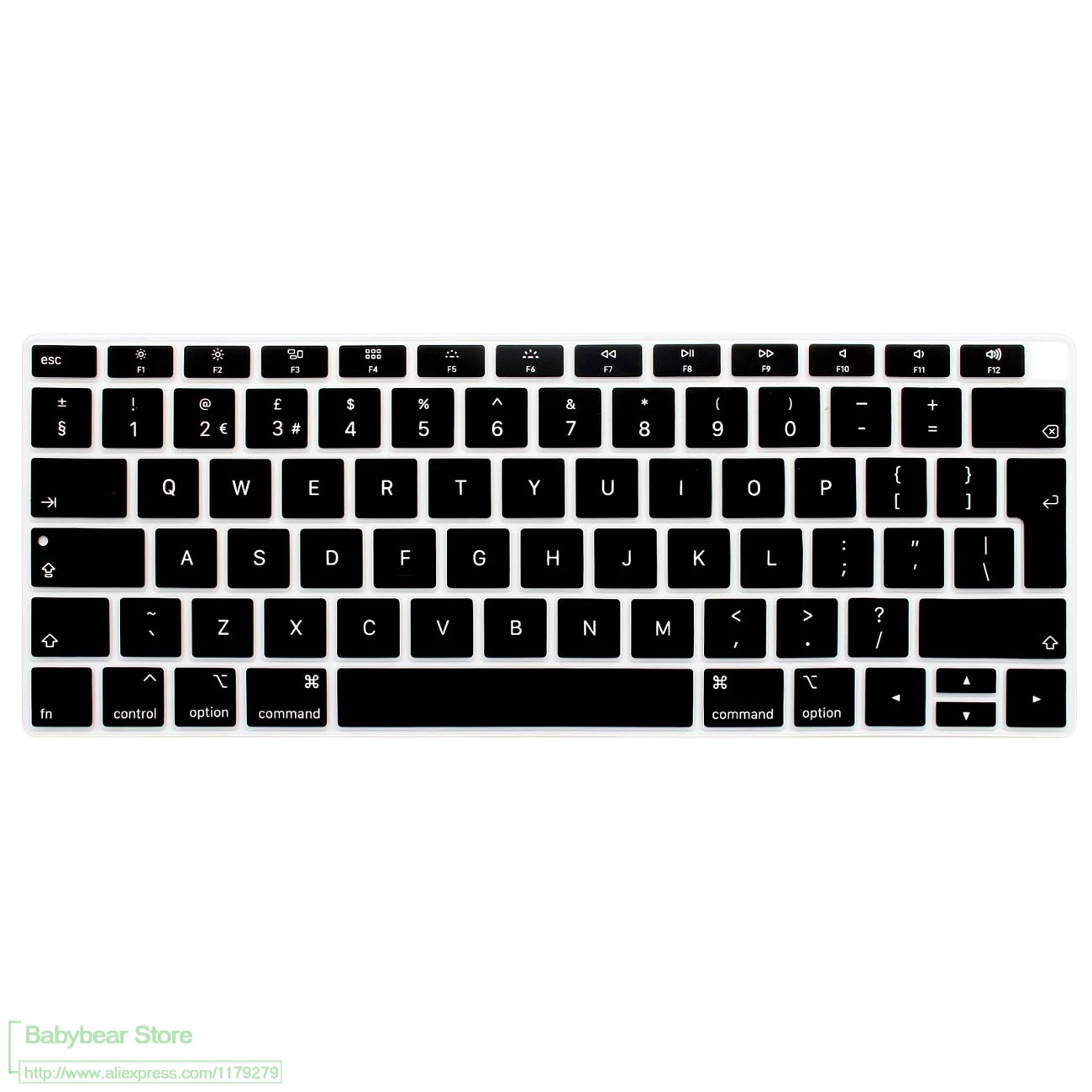 AZERTY Защитная клавиша для MacBook Air 13 Pouces A1932 avec retina Touch ID клавир ЕВРО США для Macbook Air 13"