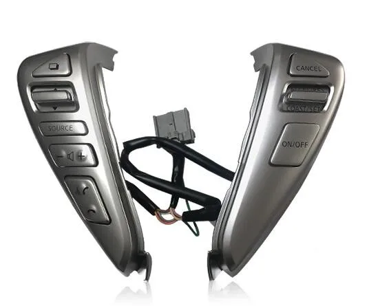 With Bluetooth CAPQX для Nissan Tida Sylphy Livina Sunny NV200 Многофункциональное рулевое колесо круиз-контроль переключатель громкости музыки Кнопка регулировки - Цвет: With Bluetooth