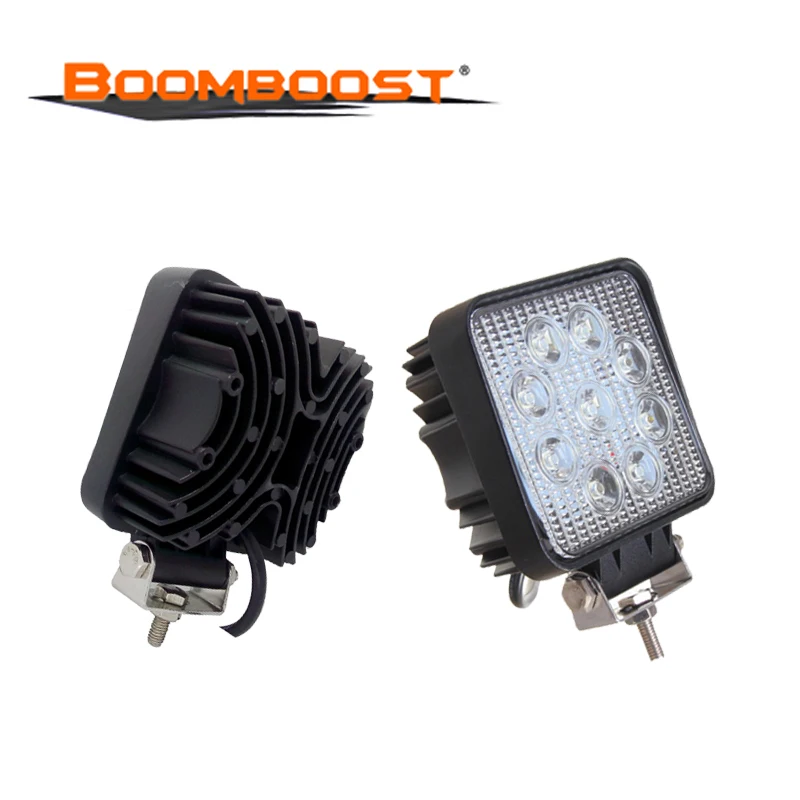 2 шт. 27 Вт квадратный светодиодный рабочий светильник Точечный 12 в-24 в для