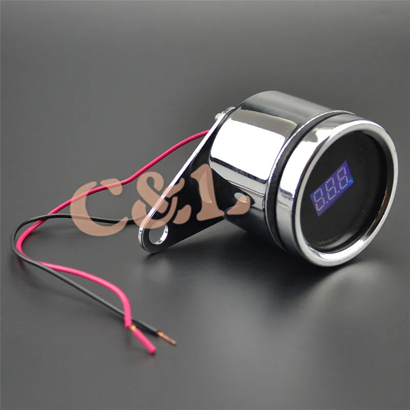 Автомобильный авто мотоцикл светодиодный цифровой дисплей Напряжение вольтметр
