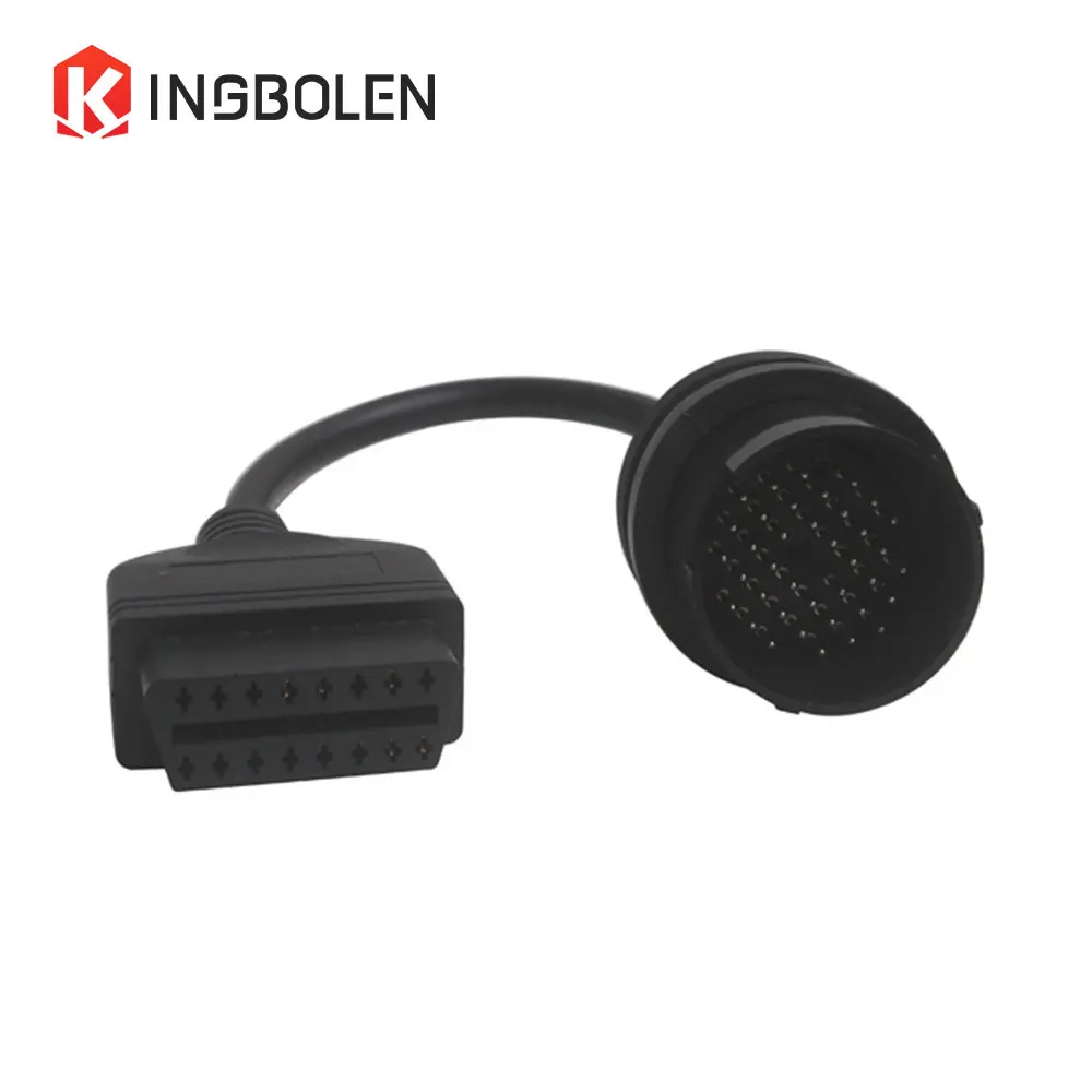 Для benz 38Pin до 16pin OBD2 OBDII кабель 38 pin до obd 16 pin диагностический инструмент разъем для Mercedes 38Pin до 16pin