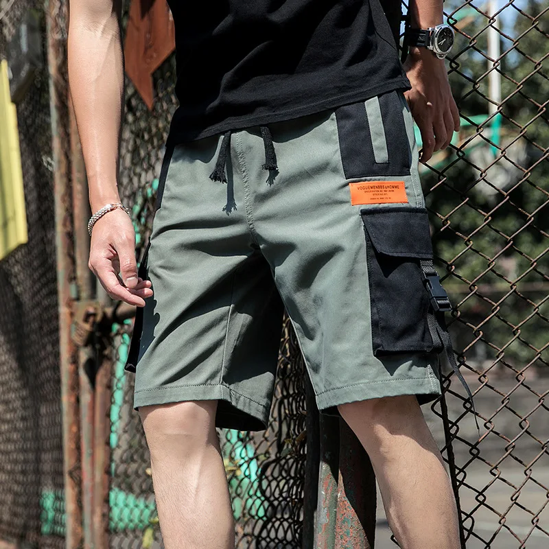 Мужские 2020 новые шорты мужские хлопковые свободные рабочие повседневные штаны