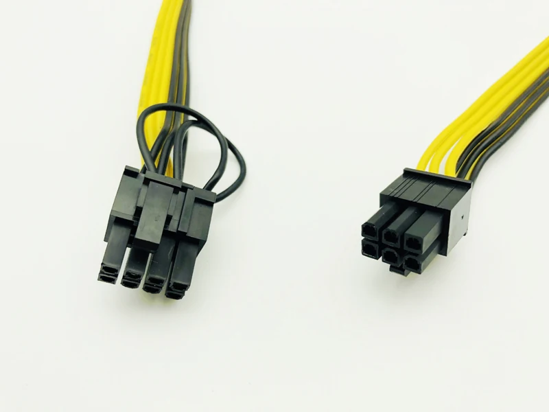 50 см кабель переходника 6Pin к 8Pin (6 + 2) сервер преобразования питания плата