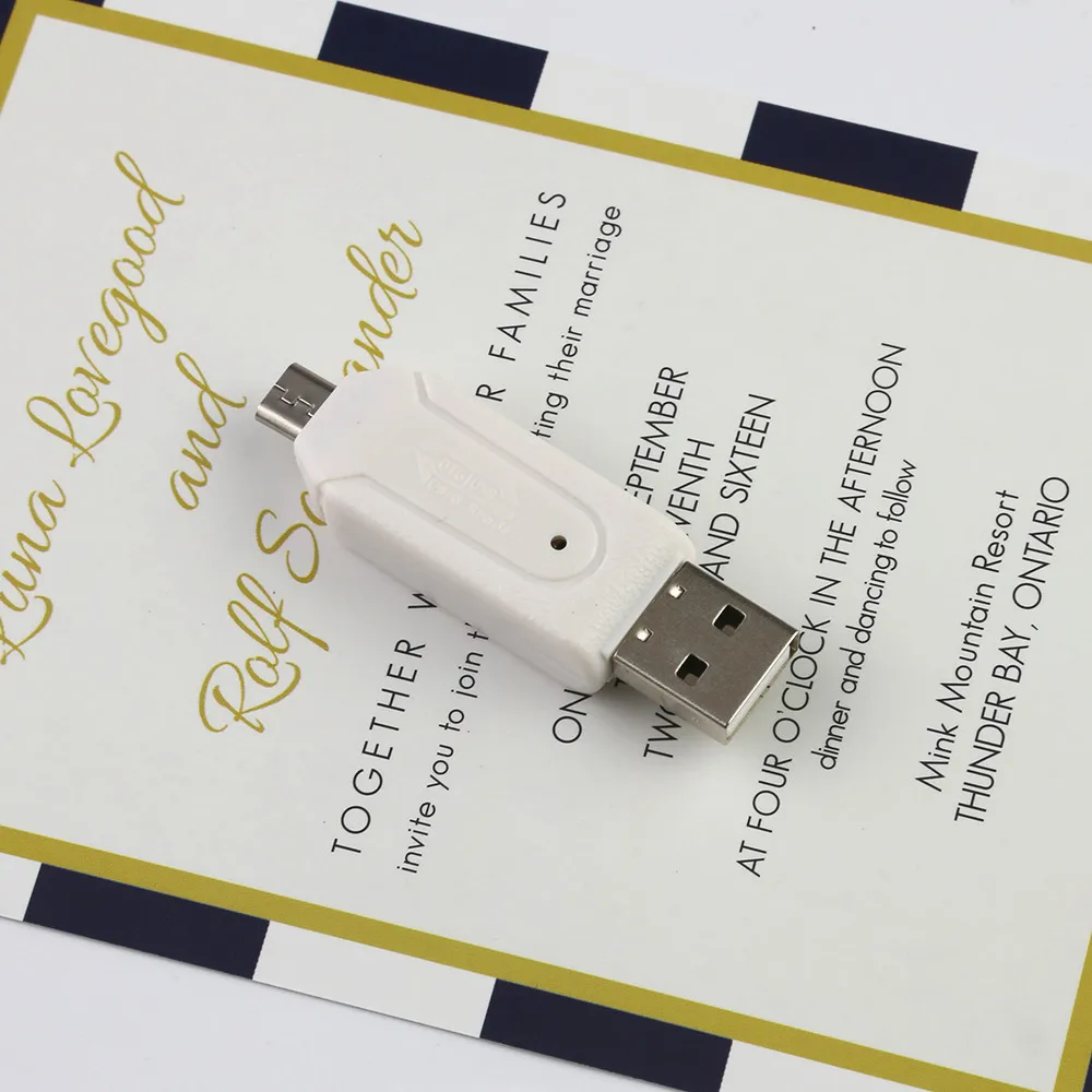 CatXaa 2 в 1 многофункциональная SD устройство для считывания с tf карт Micro USB Кабель