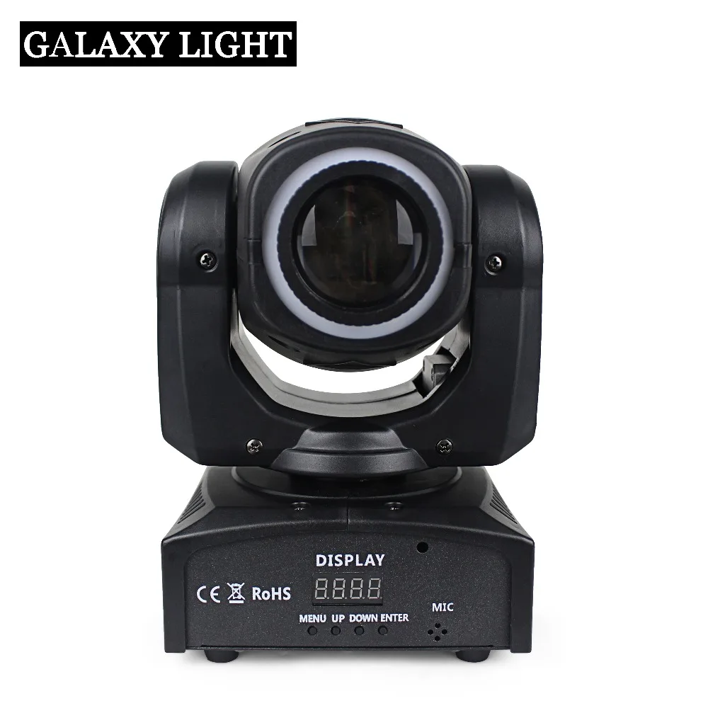 30 Вт Светодиодный эффект движущейся головы Дерби RGBW DMX512 Профессиональный DJ