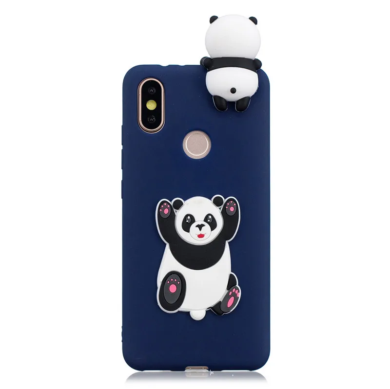 3D симпатичные панды Единорог кактус силиконовый чехол для телефона на Fundas Xiaomi Redmi Note 5/Redmi Note 5 Pro Чехол Coque Etui Для женщин ребенок