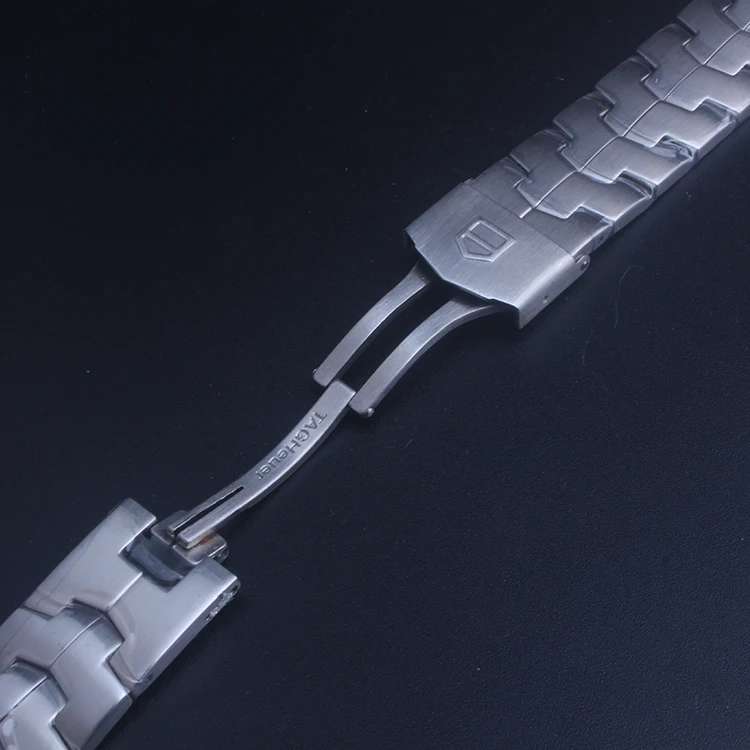 22 мм цельный ремешок из нержавеющей стали для часов(подходит) TAG HEUER LINK