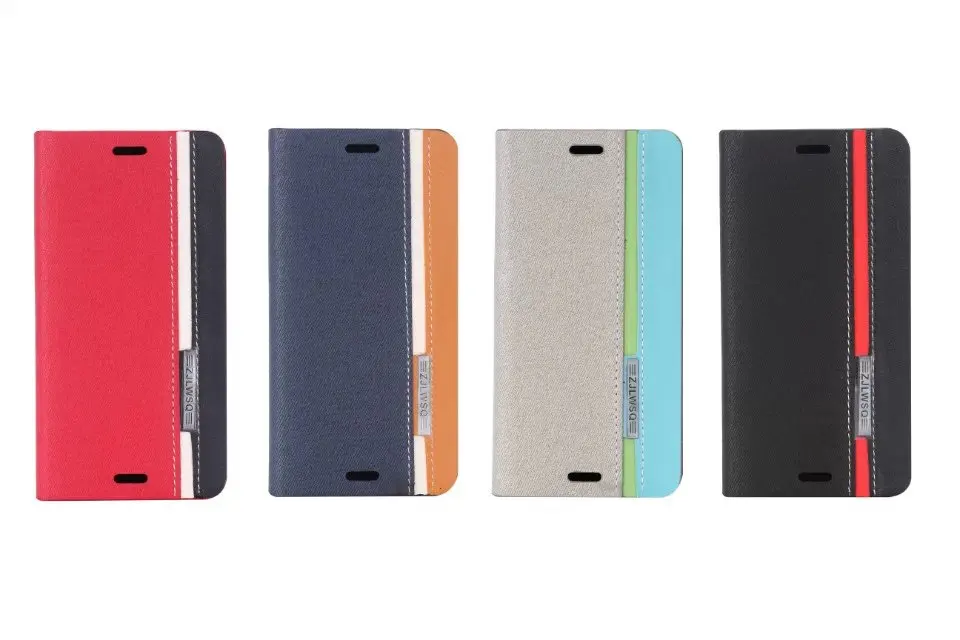 Флип чехол для Sony Xperia Z 3 Compact Z3 mini D5803 D5833 M55W из ТПУ задняя крышка телефона кожаный