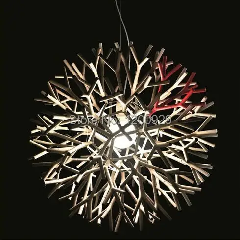 

Подвесные светильники в виде кораллового дерева, современные стеклянные подвесные лампы в виде кораллового дерева, лампы для гостиной, бес...