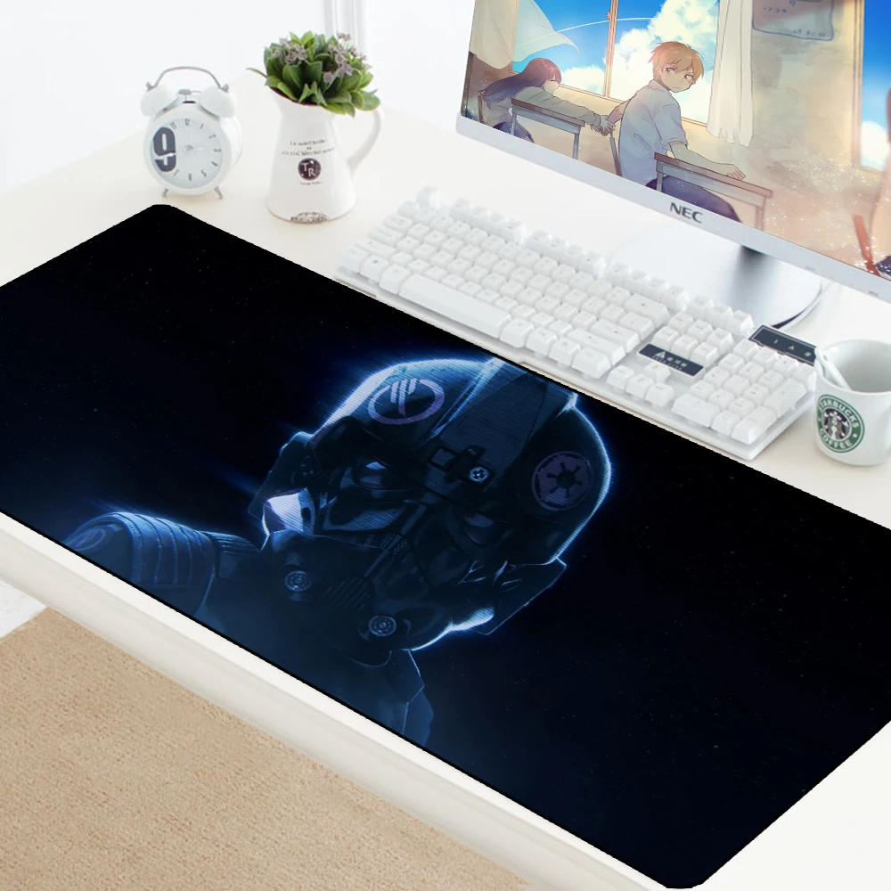 Игровой коврик для мыши из Звездных войн большой игровой резиновый Настольный