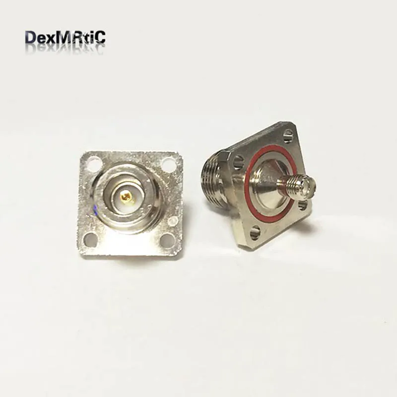 Переходник с гнездовым разъемом SMA Female RF Coax переходник 4 отверстиями