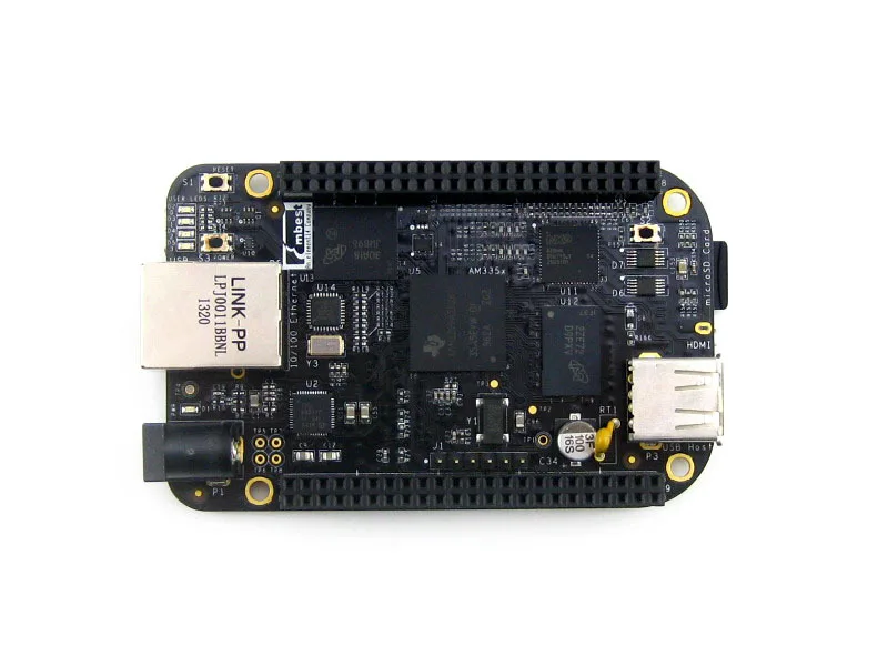 BeagleBone черный/BB Черный Embest Rev.C TI AM335x процессор ARM 1 ГГц eMMC Flash ЖК-интерфейс |