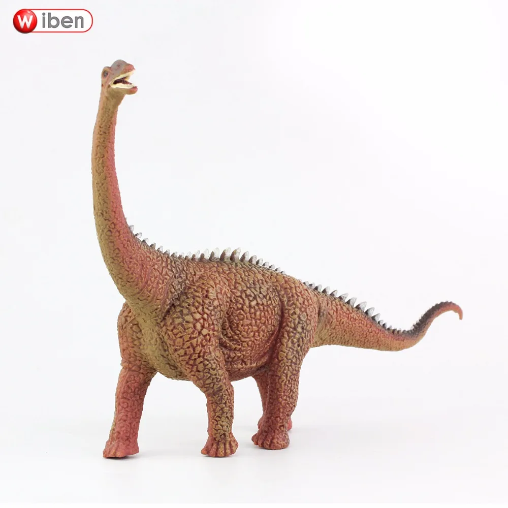 Вибен Юрский аламозавр пластик динозавр Фигурки игрушки ПВХ модель для