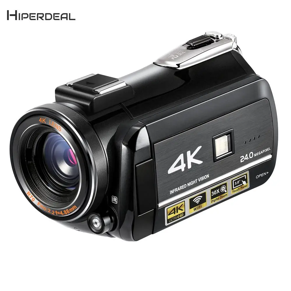 HIPERDEAL ORDRO AC3 4K Ultra FHD 60FPS видеокамера Wifi видеокамера приложение MIC 1080P стандартная профессиональная цифровая камера