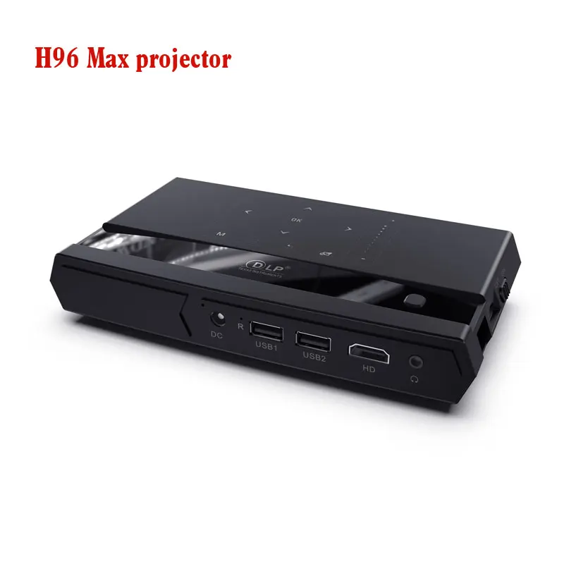 Голосовой проектор H96 max google Восьмиядерный Amlogic S912 2 ГБ + 16 Android 6 0 100 м lan порт