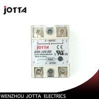 ssr 120dd dc control dc ssr white shell single phase solid state relay 120a input 3 32v dc output 560v dc