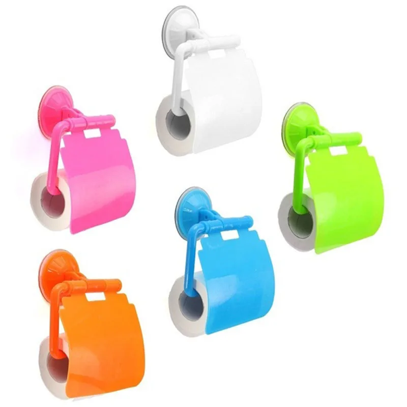 Модный держатель для туалетной бумаги с присоской PP полка хранения кухни сильная