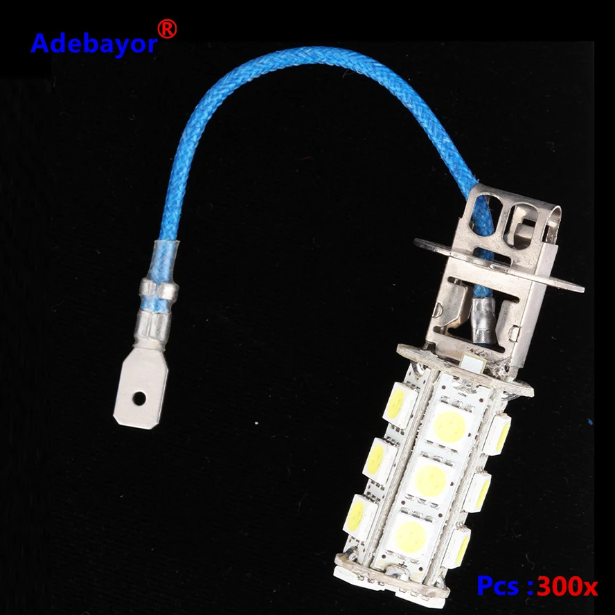 100 X H3 5050 SMD 18 Светодиодная лампа противотуманный луч парковочная Автомобильная