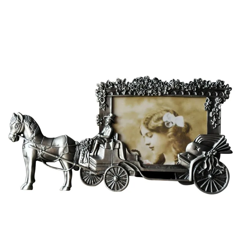 Фоторамки ElimElim винтажные фоторамки с белой лошадью|mini photo frames|picture frame whitepicture |