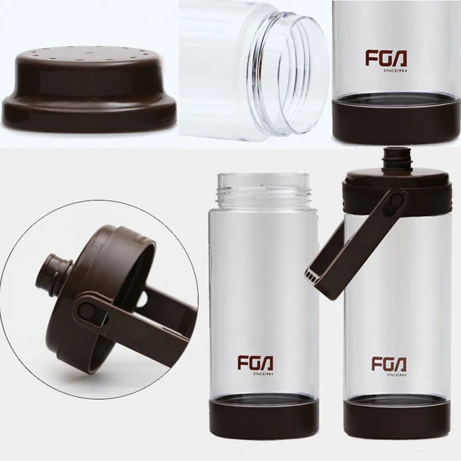 Новая герметичная пластиковая бутылка для воды простого дизайна (1500 мл) модная