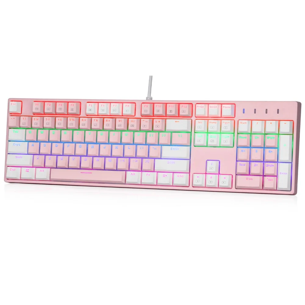 Механическая игровая клавиатура PBT с использованием клавиш cherry mx Pbt doubleshot 9 цветов