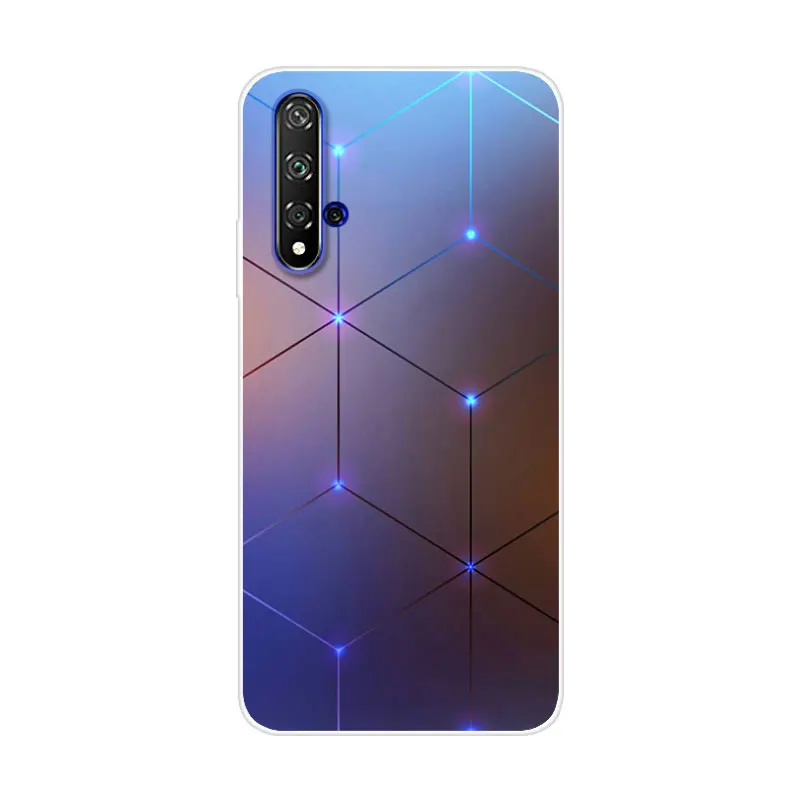 6 Для Nova 5T чехол huawei Nova 5T чехол силиконовый ТПУ Мягкая задняя крышка чехол для huawei Nova5T чехол Чехол Nova 5T 5 T бампер - Цвет: 6