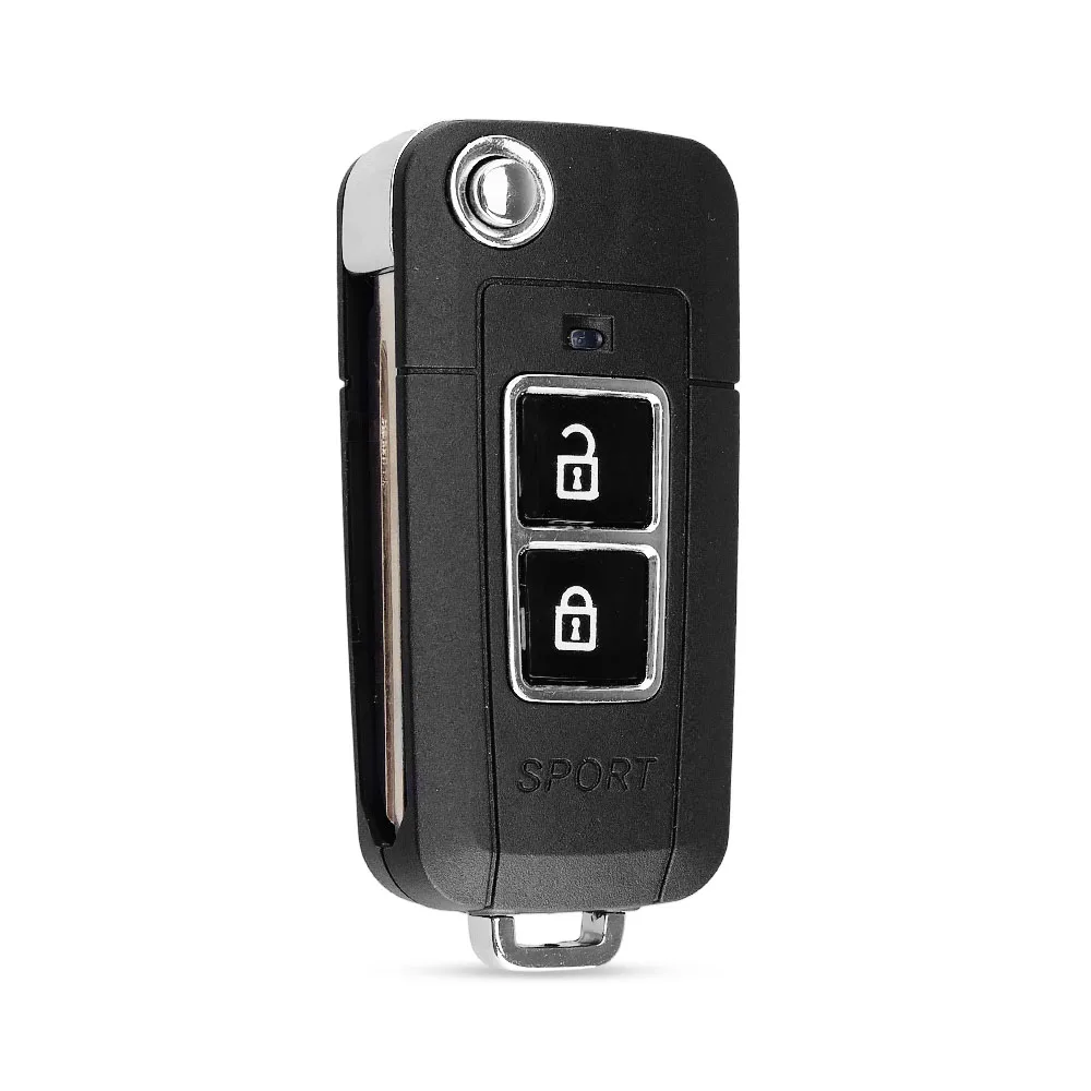KEYYOU для Hyundai Elantra после 2004 года 2 кнопки модифицированный чехол автомобильного