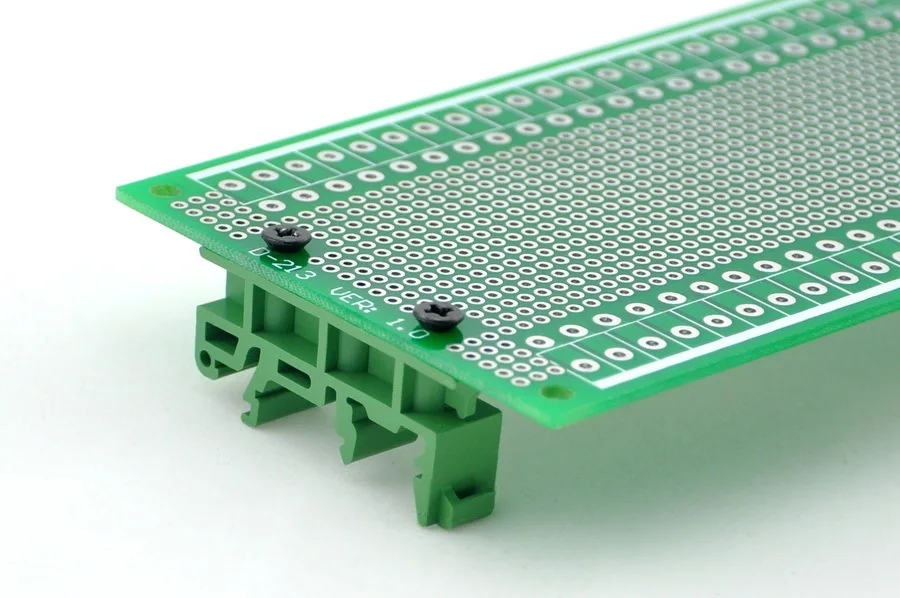 Прототип PCB с адаптером DIN рейки 137 4x72 мм для проектов сделай сам|pcb diy|pcb prototypepcb adapter