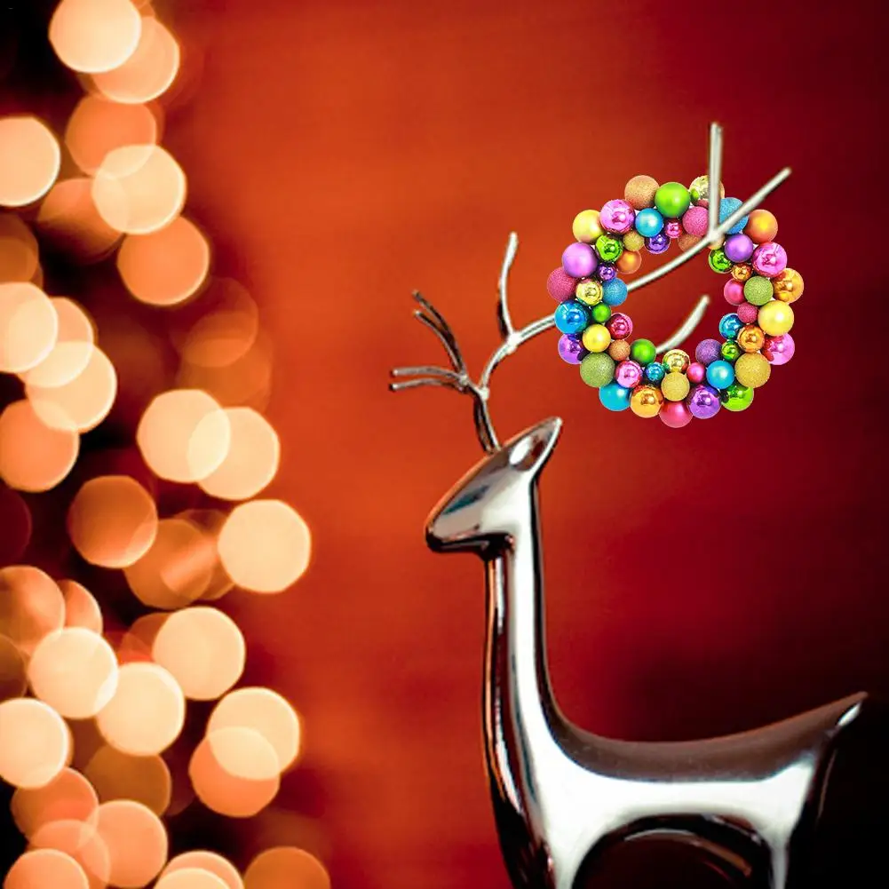 Рождественское украшение шар венок 55 Рождественский гирлянда расположение