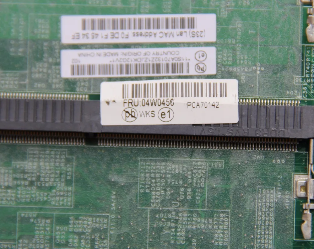 Lenovo X201      I5-480M CPU   DDR3