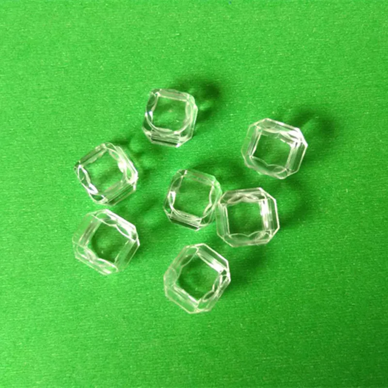 10 шт. шестигранные линзы для лампы 5050 SMD размер 10*9*4 мм матовая туманная