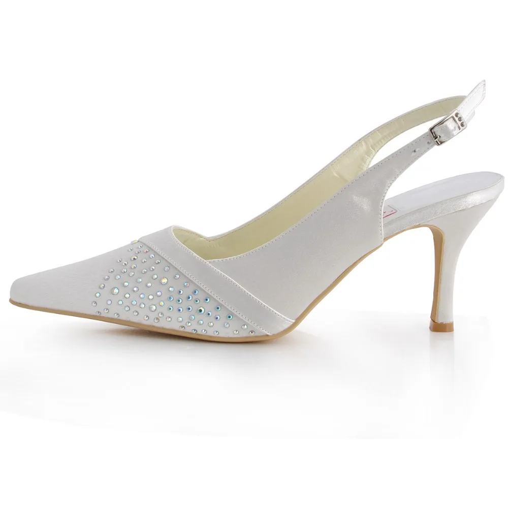 Женские туфли лодочки с острым носком стразы босоножки вырезом на пятке бант