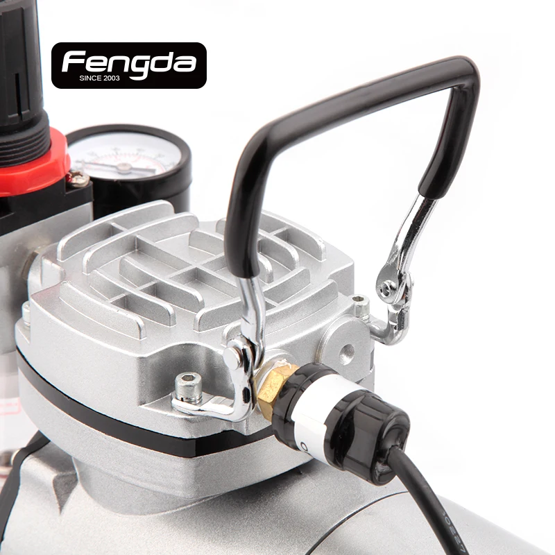 Fengda FD18 2K масла поршневой компрессор AS 1202K с аэрографом пушки airhose чернила