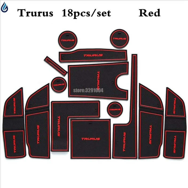 Аксессуары для Телец ворота Слот Pad двери паз коврик автомобильный интерьер