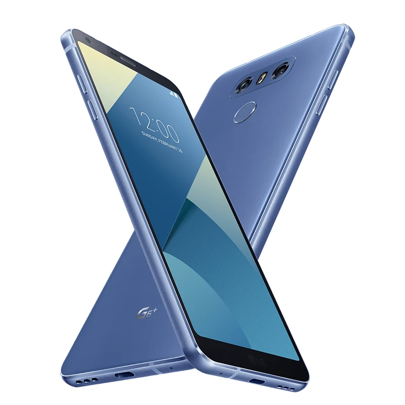 Разблокированный мобильный телефон LG G6 Plus 4G ram G6+ H870DSU 128G rom Четырехъядерный 4G LTE Dual SIM 5,7 дюймов дисплей 3300mAh Мобильный телефон 13 МП