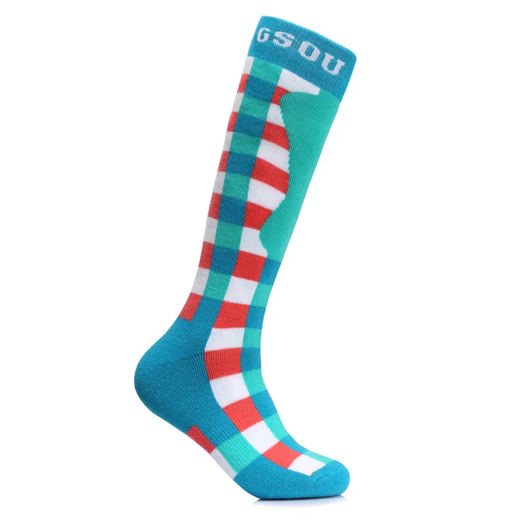 Зимние Лыжные носки Gsou зимние велосипедные для мужчин и женщин теплые спортивные