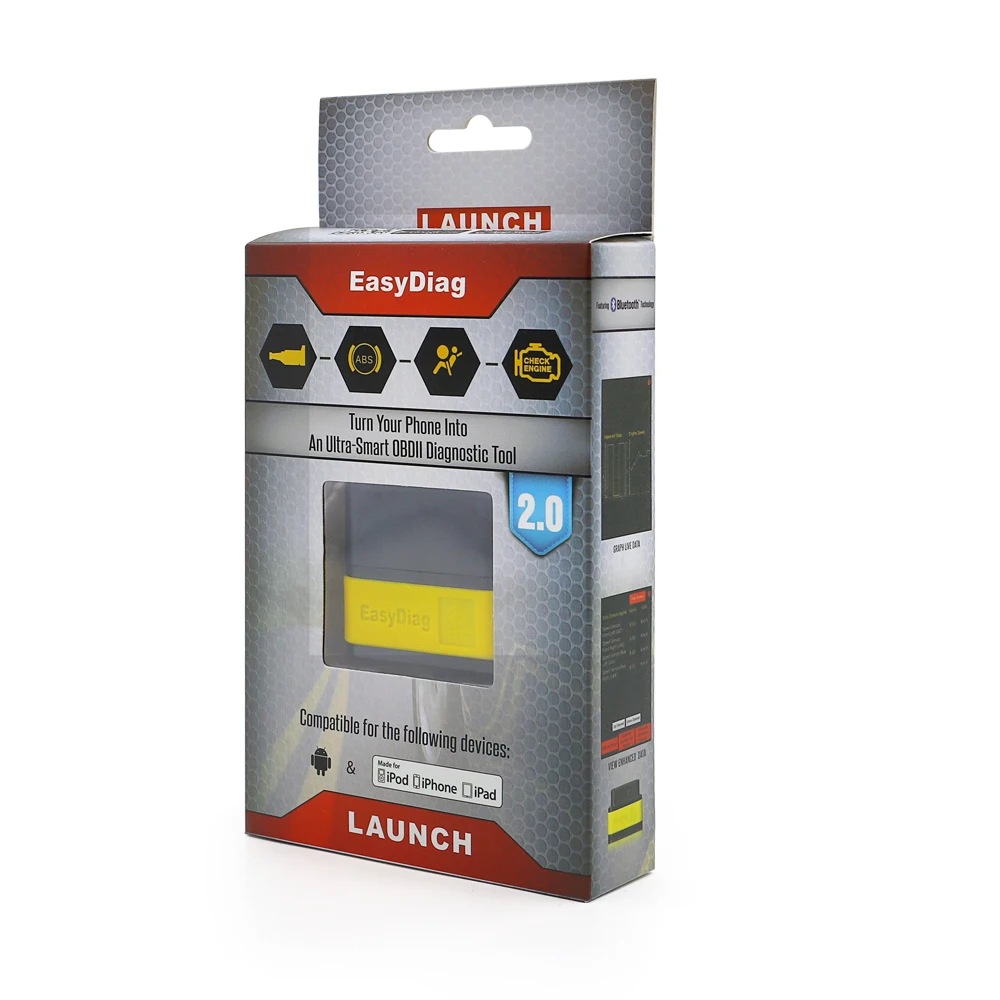 (Eobd просто скачать перед Aug.31) оригинал старта X431 EasyDiag 2.0 2in1 для Android IOS код читателя