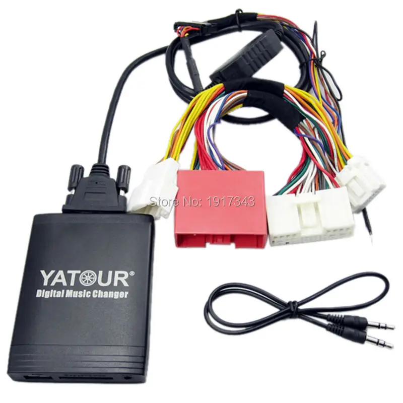 Автомобильный адаптер YATOUR AUX MP3 SD USB для замены музыкальных CD нового MAZDA 3 6 телефон