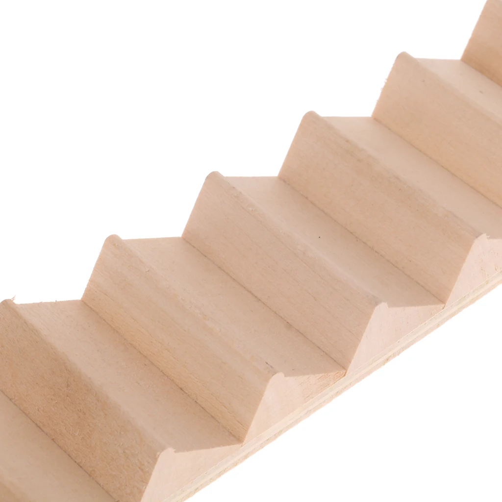 

1/12 Scale Dollhouse Miniature Wooden Step Stair Staircase House Building