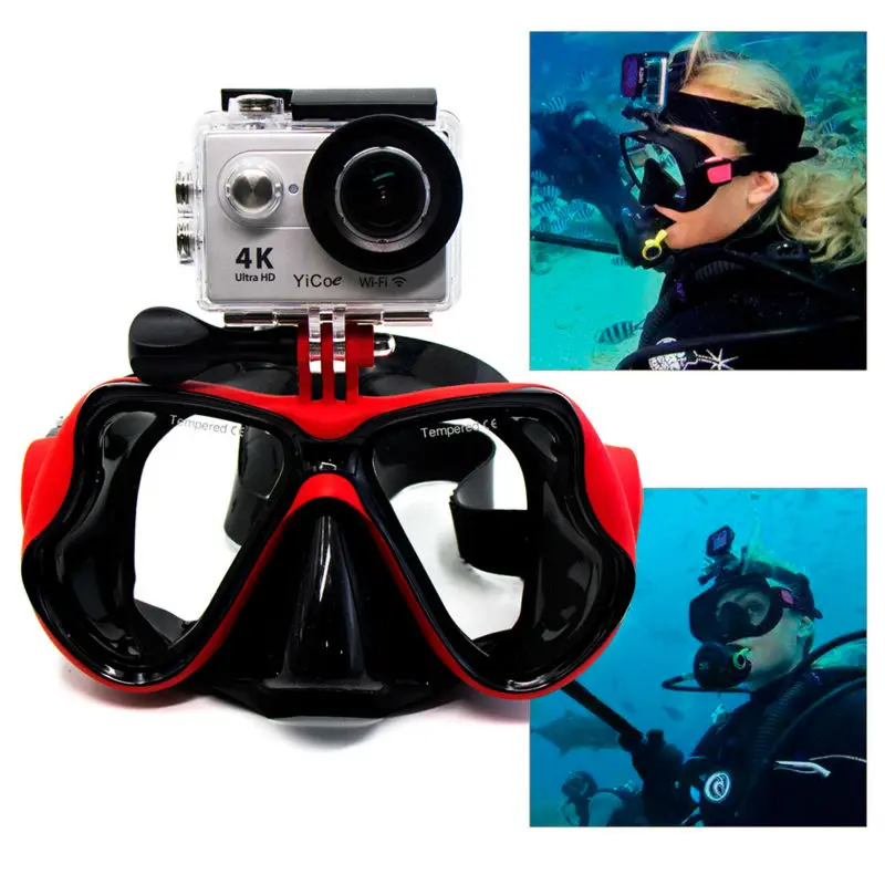 Аксессуары для экшн-камеры Gopro Hero 6/5/4 маска подводного плавания Сноркелинга