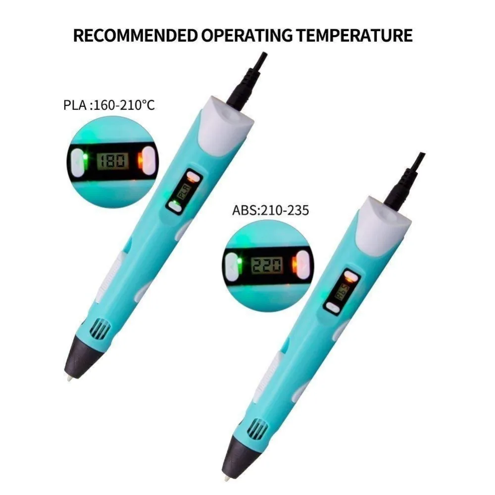 3d Ручка Рождественский подарок 3D Рисунок ручка с 3 цвета мм 1 75 ABS PLA для детей