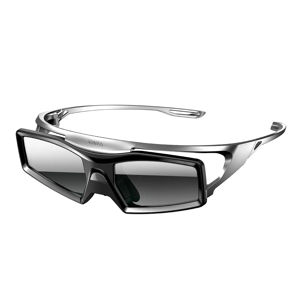 1pcs JMGO оригинальные активные 3D очки затвора для JMGO проектора DLP Link 3D очки, встроенная литиевая батарея Поддержка DLP LINK - Цвет: 1pcs